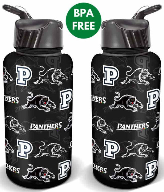 Penrith Panthers NRL 1 Litre Flip Drink Bottle BPA Free