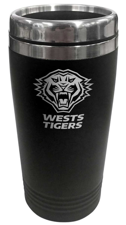Wests Tigers NRL 450ml 450ml Stainless Steel Travel Mug