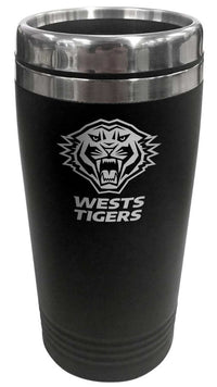 Wests Tigers NRL 450ml 450ml Stainless Steel Travel Mug