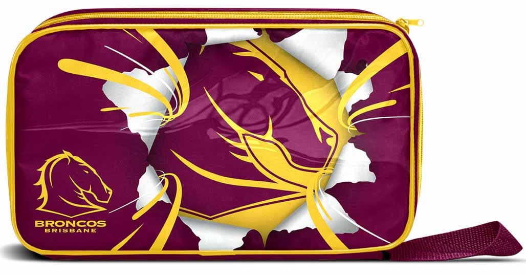 Brisbane Broncos NRL Lunch Cooler Bag