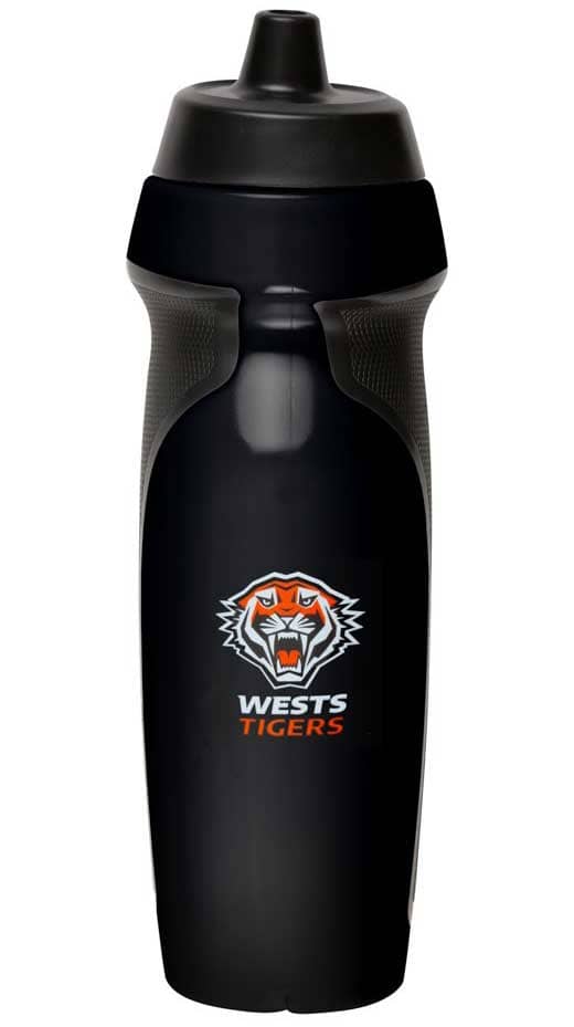 Wests Tigers NRL 640ml Sports Drink Bottle