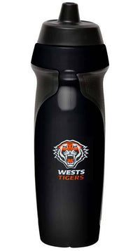 Wests Tigers NRL 640ml Sports Drink Bottle