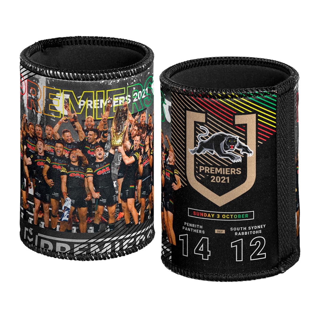 Penrith Panthers 2021 NRL Premiers Team Can Cooler