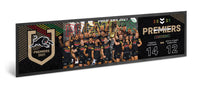 Penrith Panthers 2021 NRL Premiers Team Bar Runner