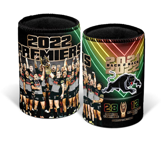 Penrith Panthers 2022 NRL Premiers Team Can Cooler