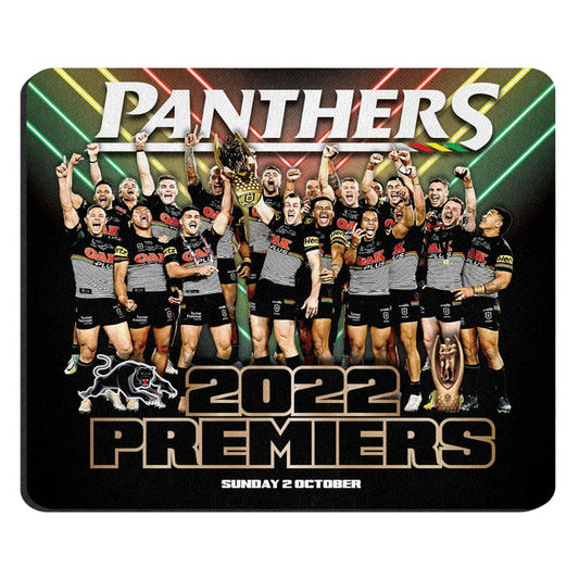 Penrith Panthers 2022 NRL Premiers Team Mouse Mat