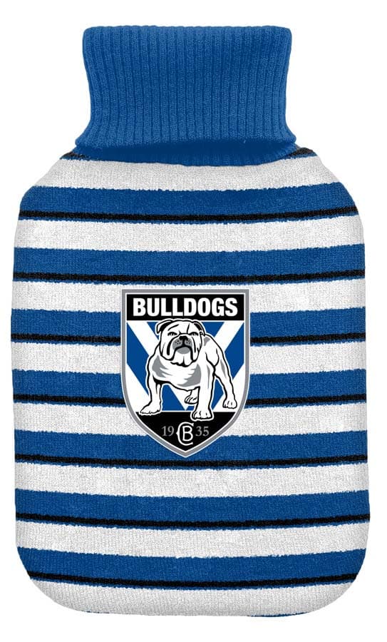Canterbury Bulldogs NRL Hot Water Bottle & Cover