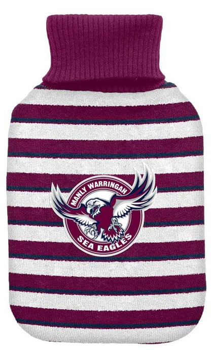 Manly Sea Eagles NRL Hot Water Bottle & Cover