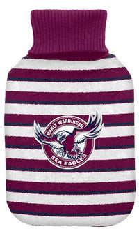 Manly Sea Eagles NRL Hot Water Bottle & Cover