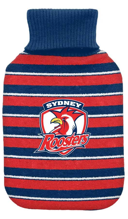 Sydney Roosters NRL Hot Water Bottle & Cover