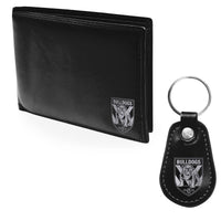Canterbury Bulldogs NRL Wallet and Keyring Gift Set