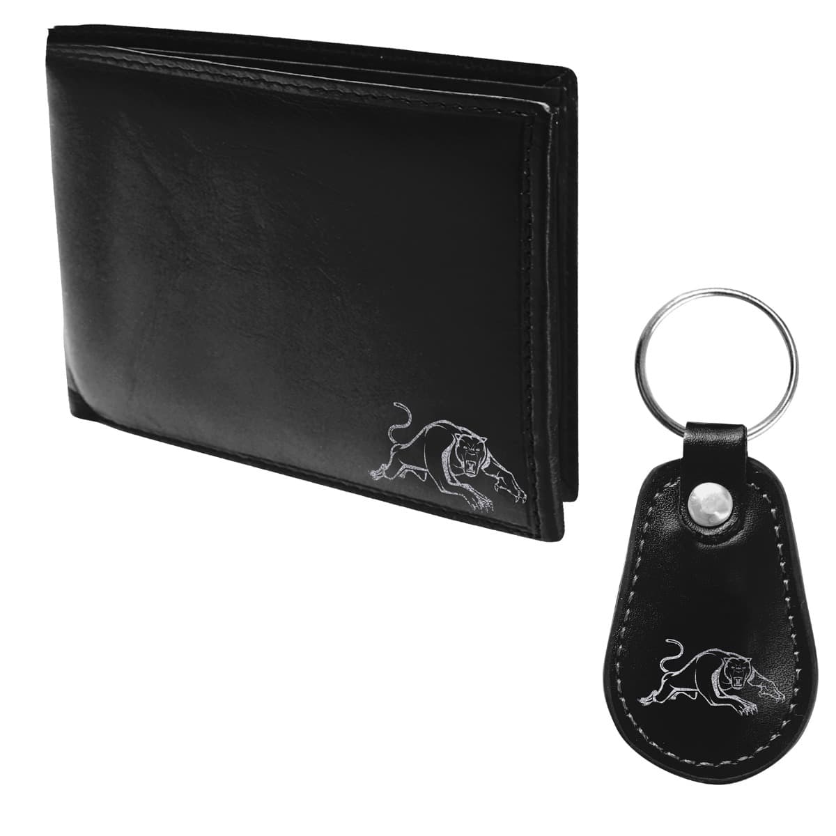 Penrith Panthers NRL Wallet and Keyring Gift Set
