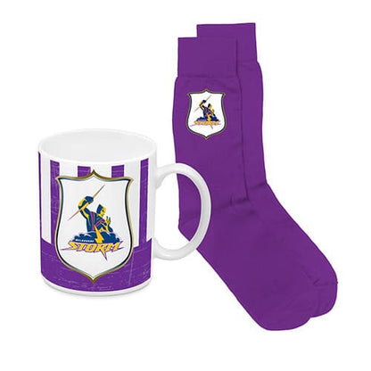 Melbourne Storm NRL Heritage Mug and Sock Pack