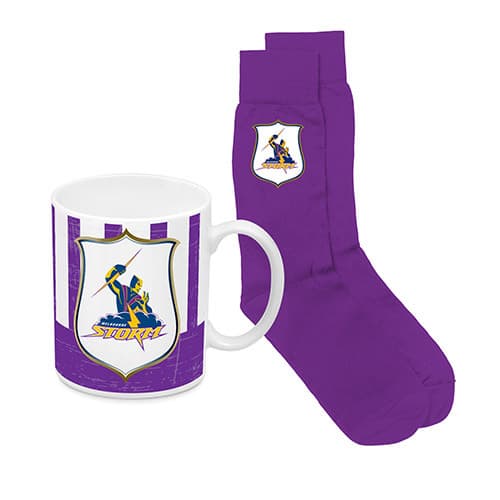 Melbourne Storm NRL Heritage Mug and Sock Pack