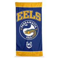 Parramatta Eels 2025 NRL Jumbo Beach Towel  90cm x 170cm