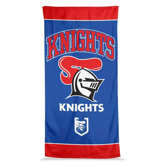Newcastle Knights 2025 NRL Jumbo Beach Towel  90cm x 170cm