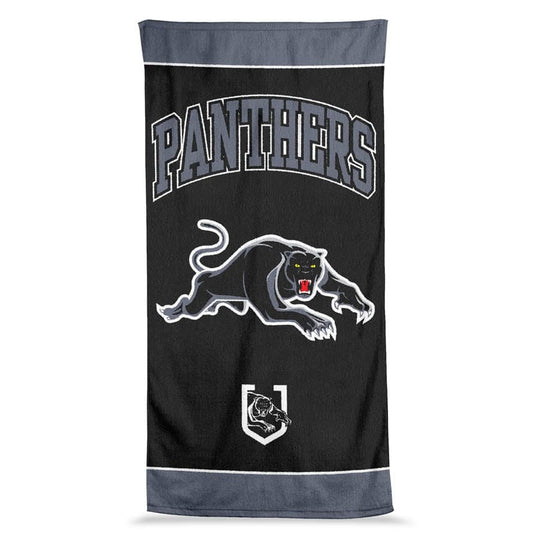 Penrith Panthers 2025 NRL Jumbo Beach Towel  90cm x 170cm