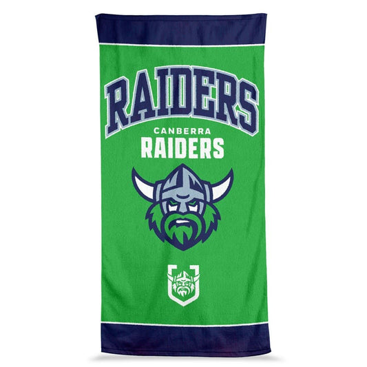 Canberra Raiders 2025 NRL Jumbo Beach Towel  90cm x 170cm