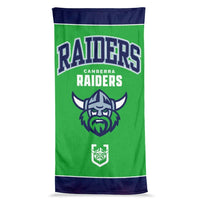 Canberra Raiders 2025 NRL Jumbo Beach Towel  90cm x 170cm