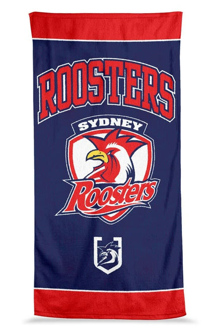 Sydney Roosters 2025 NRL Jumbo Beach Towel  90cm x 170cm