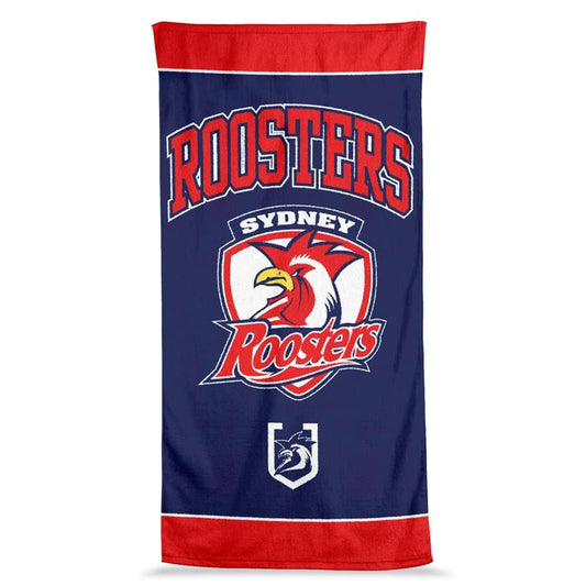 Sydney Roosters 2025 NRL Jumbo Beach Towel  90cm x 170cm