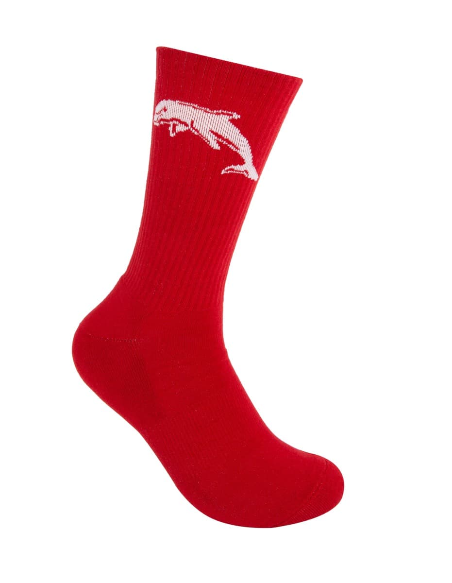 Redcliffe Dolphins NRL Icons Sneaker 2 Sock Pack
