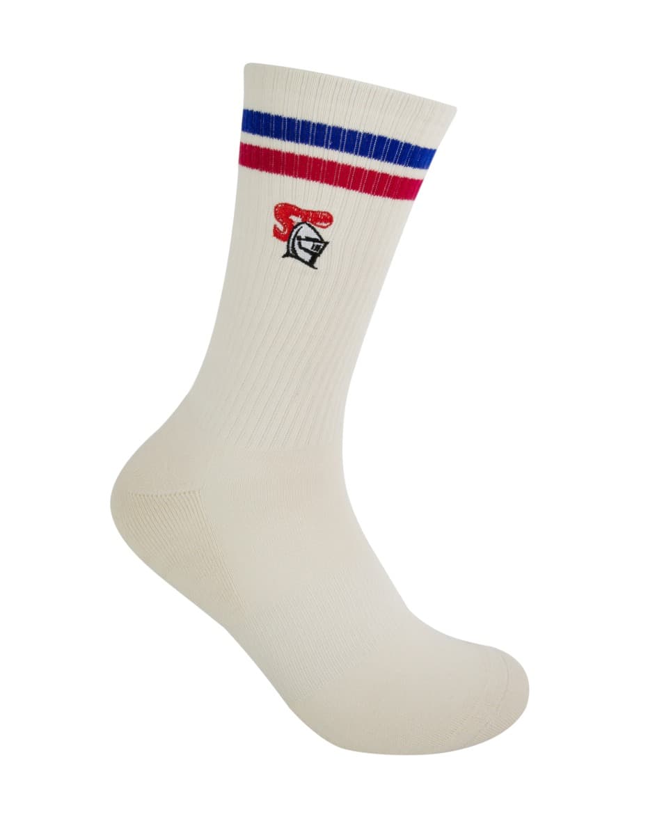 Newcastle Knights NRL Icons Sneaker 2 Sock Pack