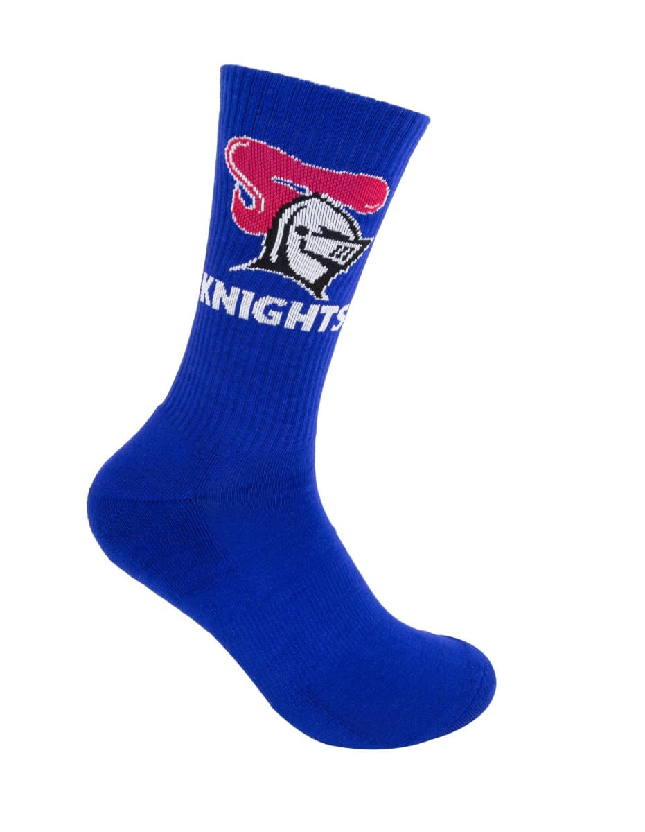 Newcastle Knights NRL Icons Sneaker 2 Sock Pack
