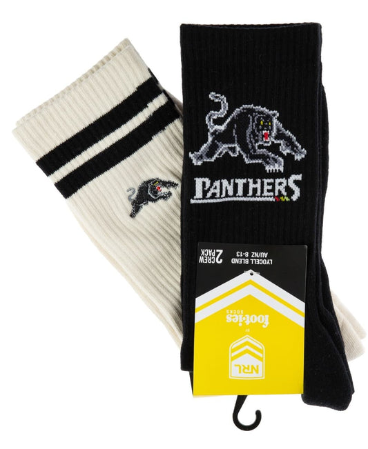 Penrith Panthers NRL Icons Sneaker 2 Sock Pack