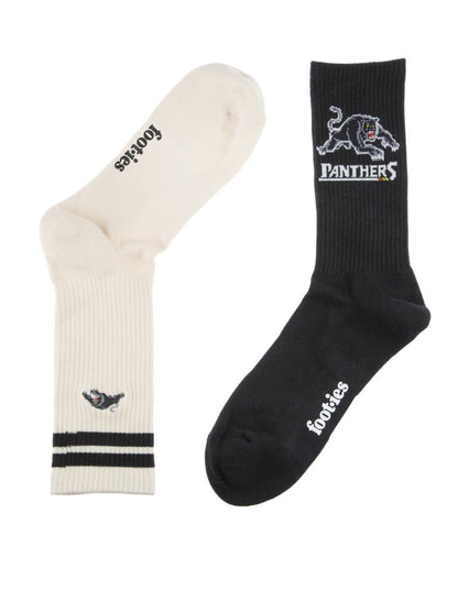 Penrith Panthers NRL Icons Sneaker 2 Sock Pack