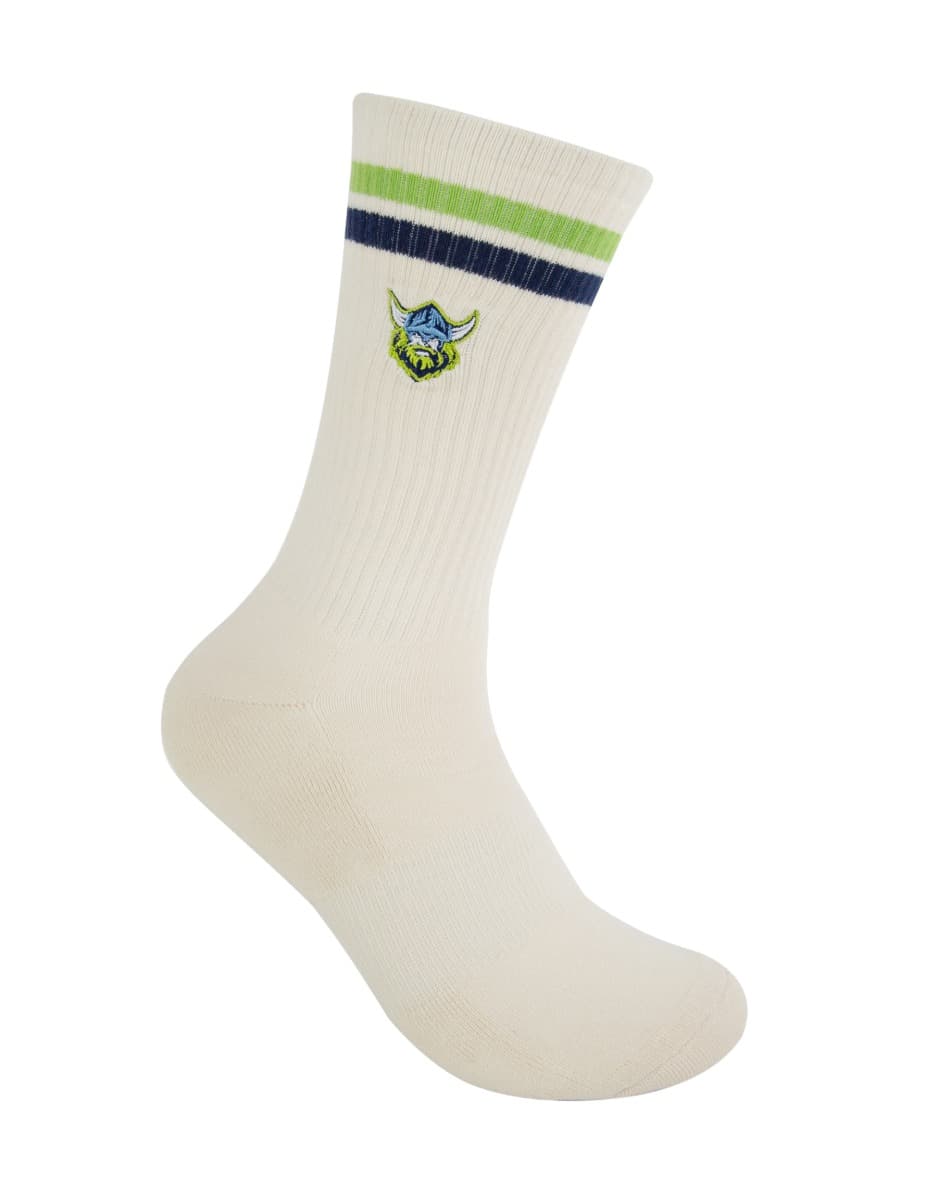 Canberra Raiders NRL Icons Sneaker 2 Sock Pack