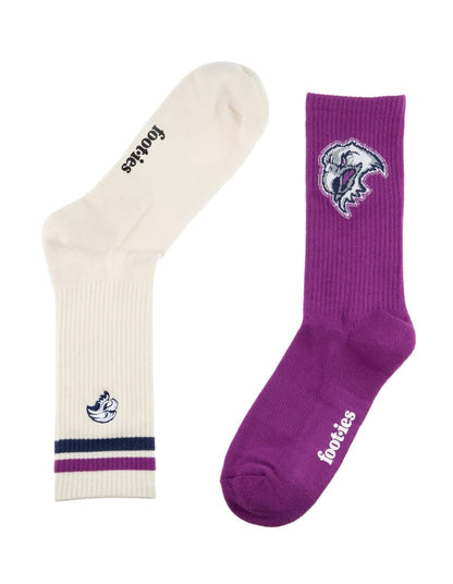 Manly Sea Eagles NRL Icons Sneaker 2 Sock Pack