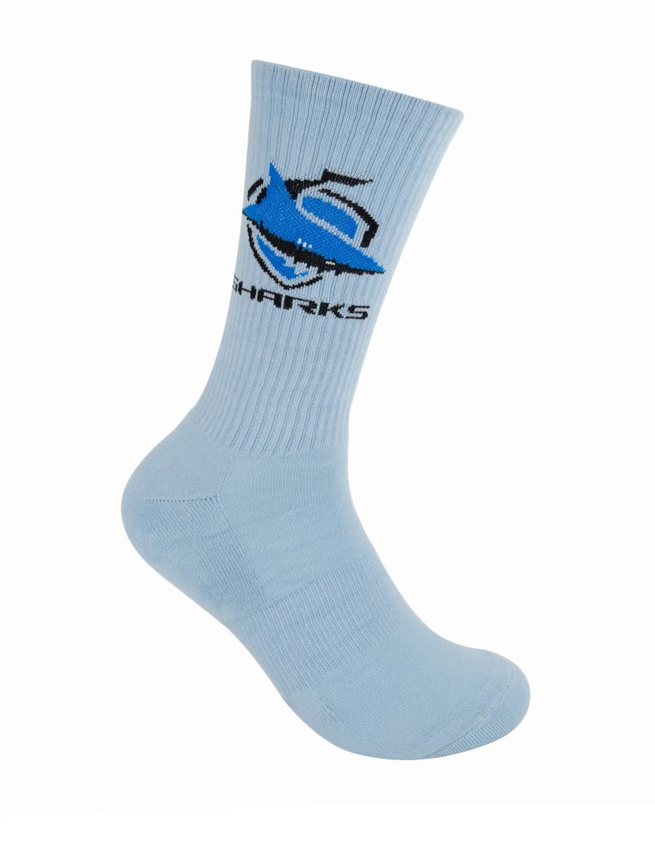 Cronulla Sharks NRL Icons Sneaker 2 Sock Pack