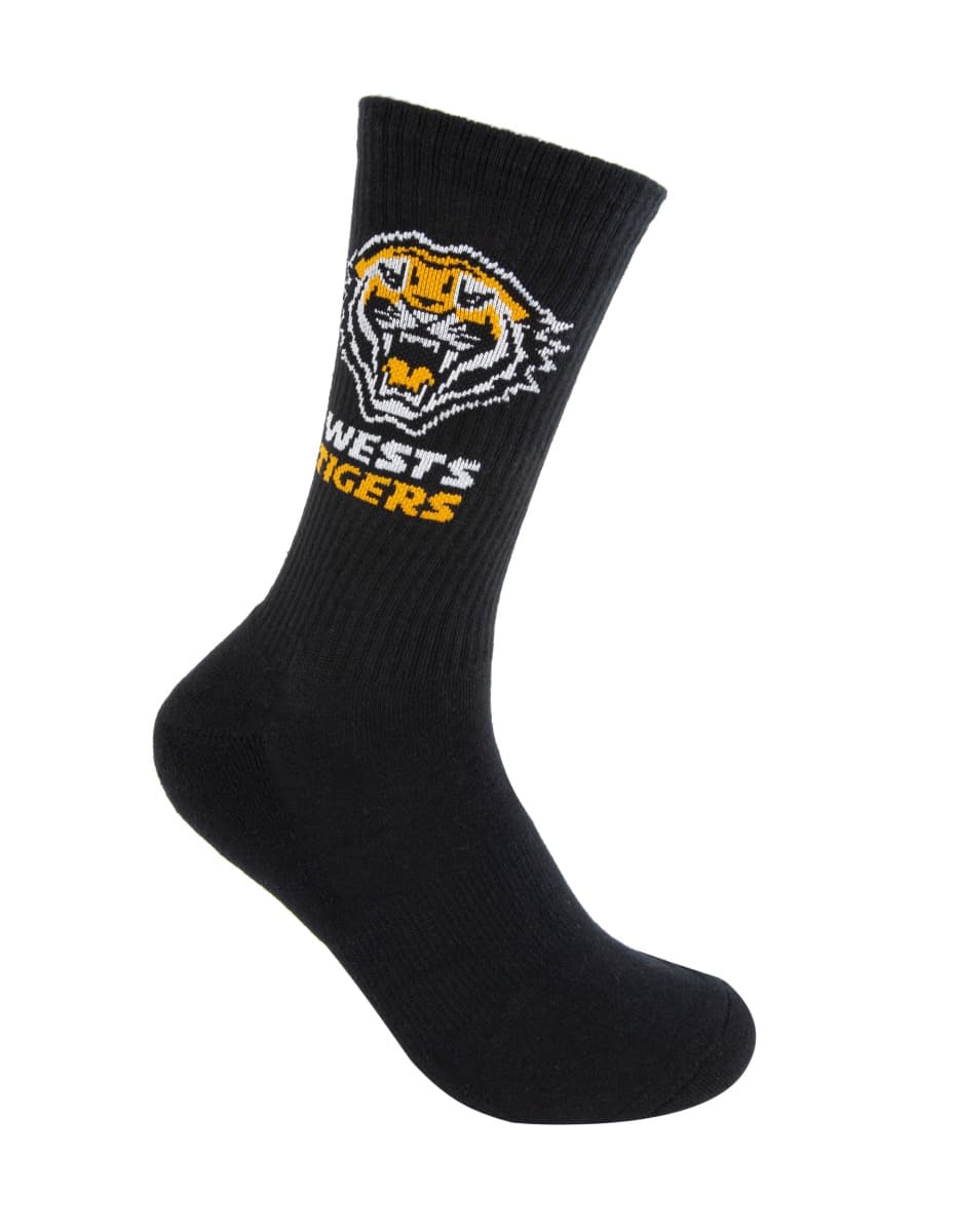 Wests Tigers NRL Icons Sneaker 2 Sock Pack