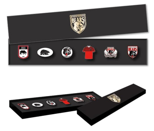 North Sydney Bears Logo Pin Set