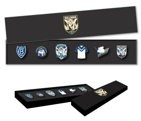 Canterbury-Bankstown Bulldogs Logo Pin Set