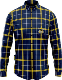 North Queensland Cowboys NRL Mens Mustang Flannel Shirt