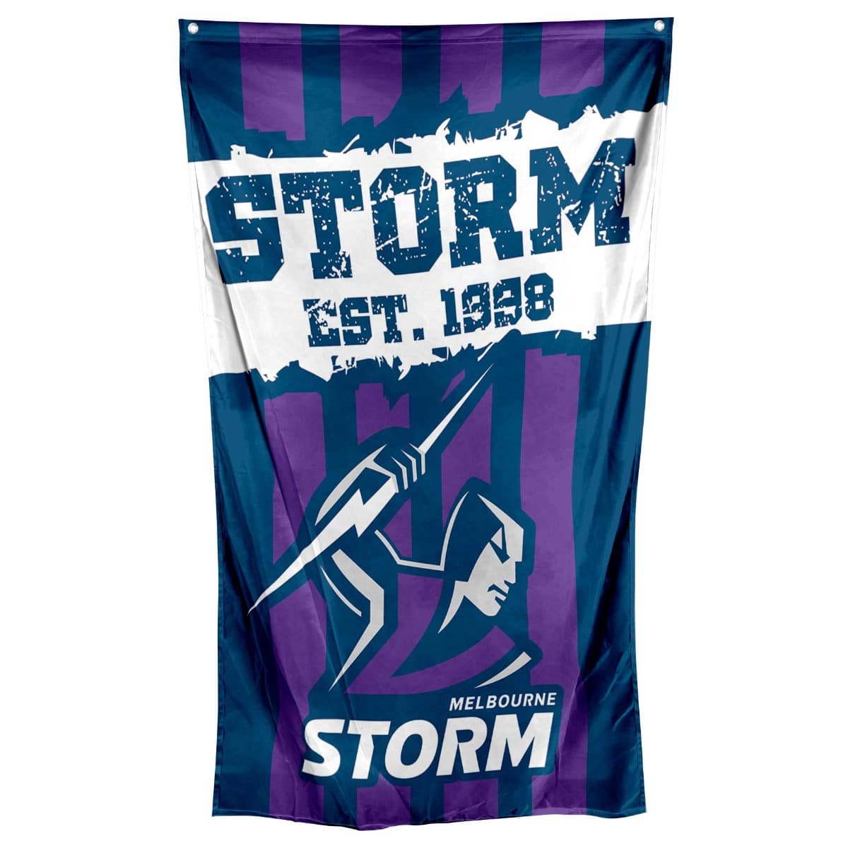 Melbourne Storm NRL Wall Cape Flag