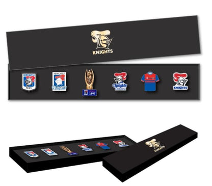 Newcastle Knights Logo Pin Set