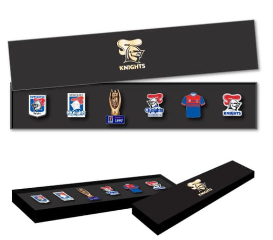 Newcastle Knights Logo Pin Set