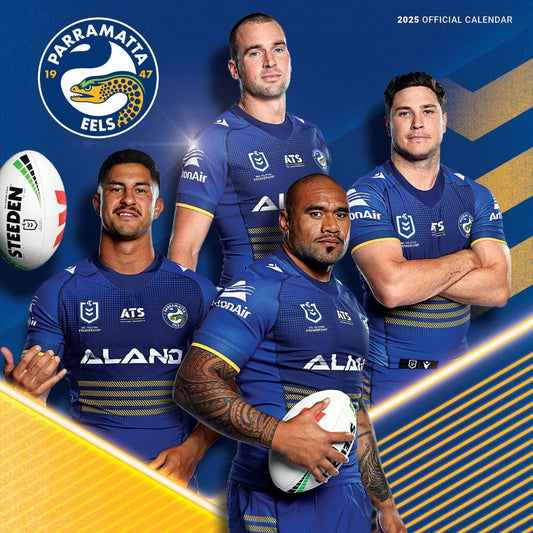 Parramatta Eels 2025 NRL Team Wall Calendar