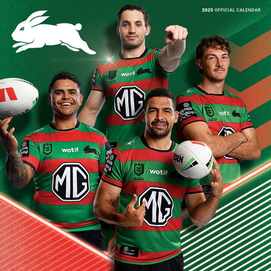 South Sydney Rabbitohs 2025 NRL Team Wall Calendar