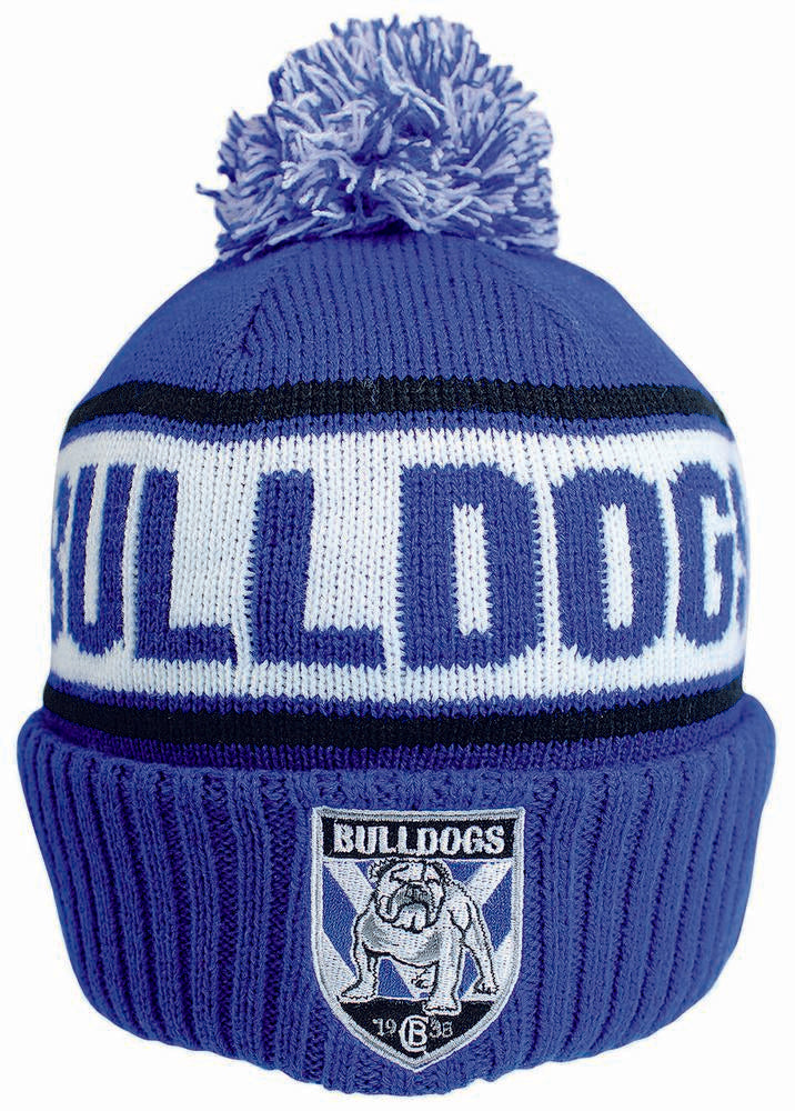 Canterbury Bulldogs NRL Striker Beanie
