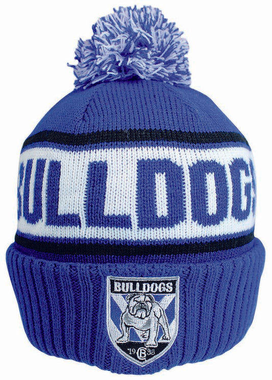 Canterbury Bulldogs NRL Striker Beanie
