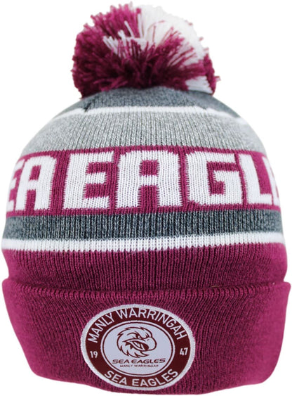 Manly Sea Eagles NRL Tundra Beanie