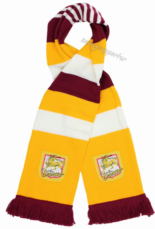 Brisbane Broncos NRL Retro Scarf