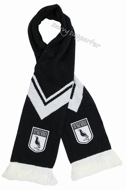 Western Suburbs Magpies NRL Retro Scarf