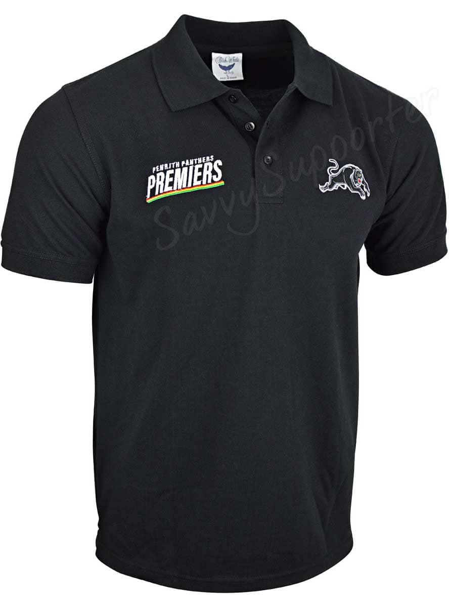 Penrith Panthers 2021 NRL Tidwell Premiers Polo Shirt