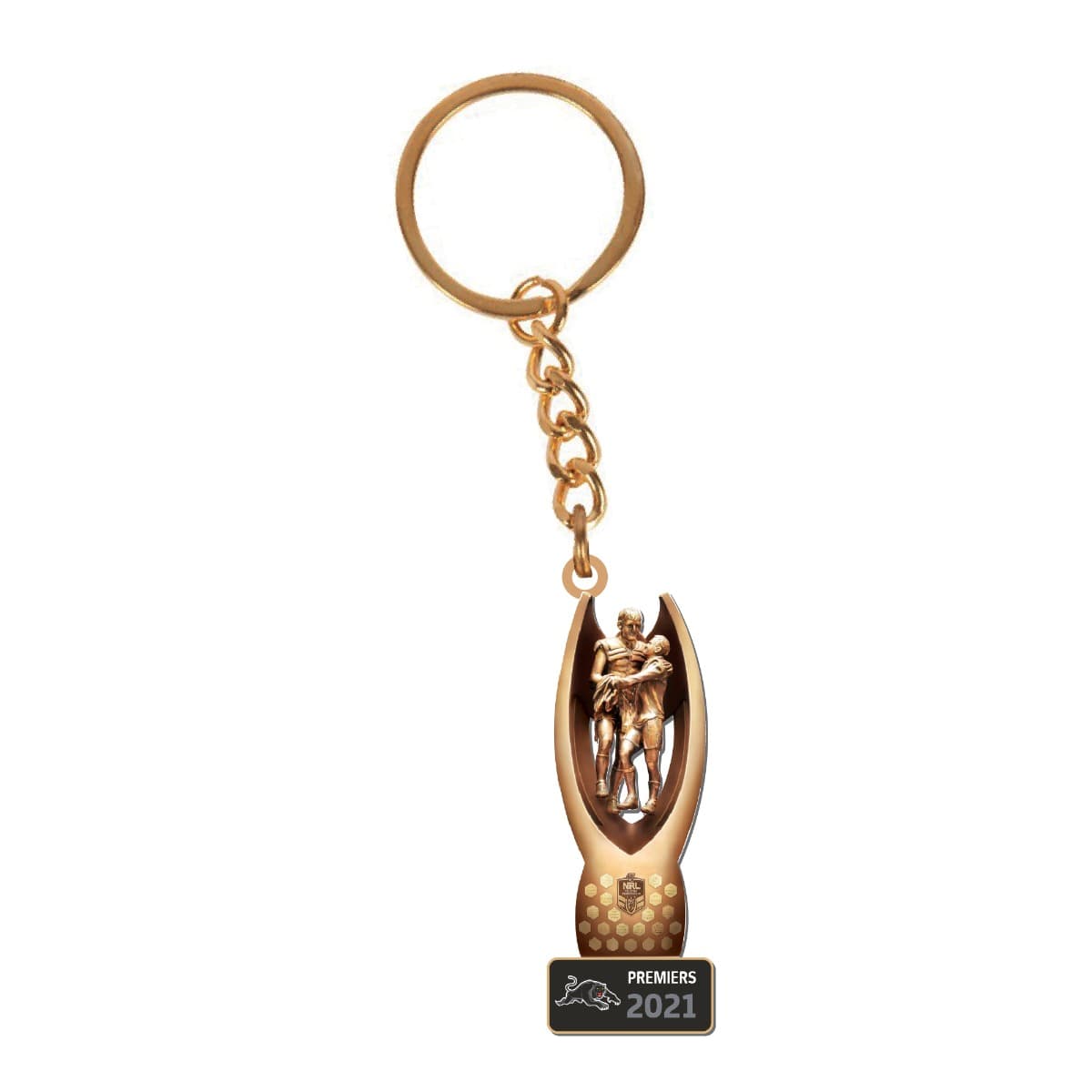 Penrith Panthers NRL 2021 Premiers 3D Trophy Keyring