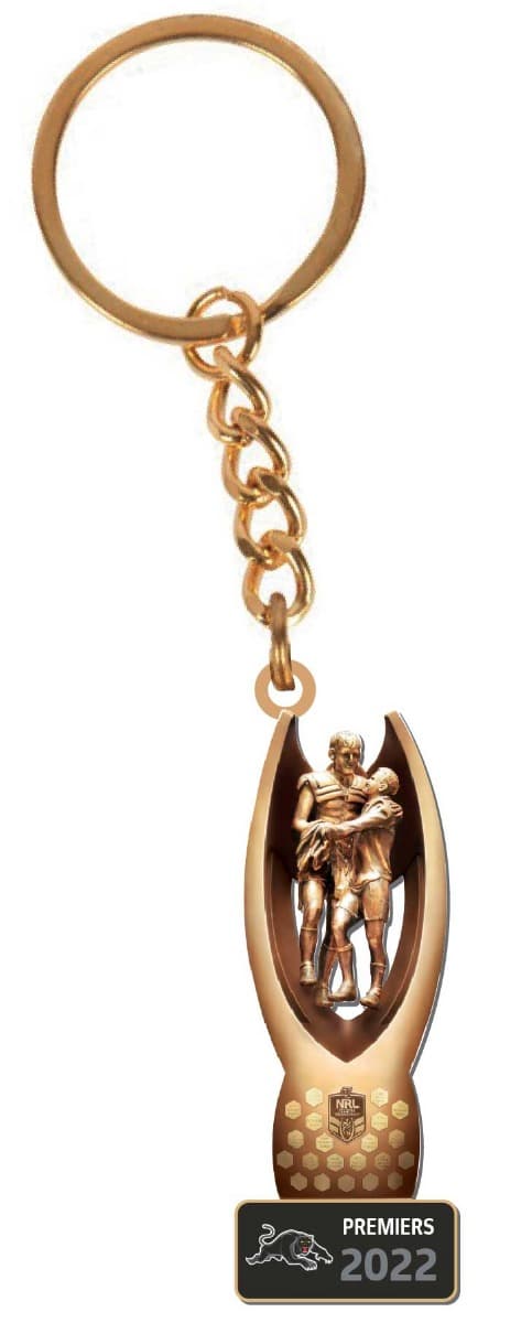 Penrith Panthers 2022 NRL Premiers 3D Trophy Keyring